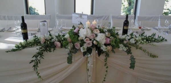 Arrangement de table pour mariage