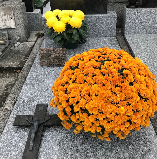 Fleurissement de tombe