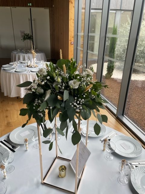 Arrangement de table pour mariage