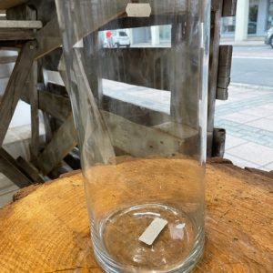 Vase cylindre en verre