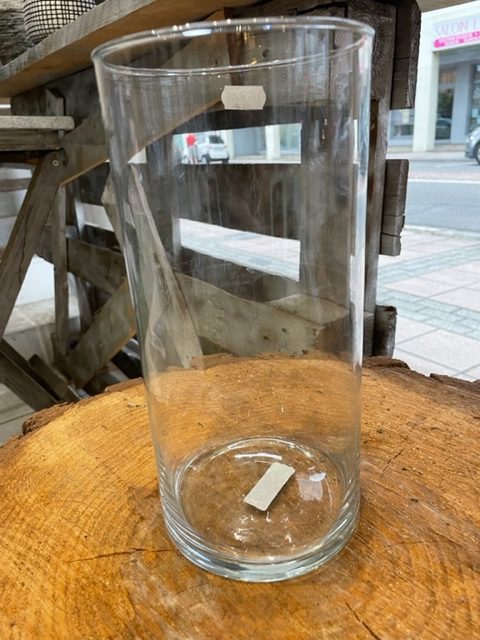 Vase cylindre en verre
