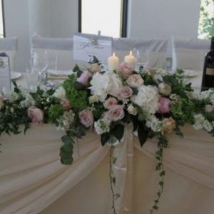 Arrangement de table pour mariage