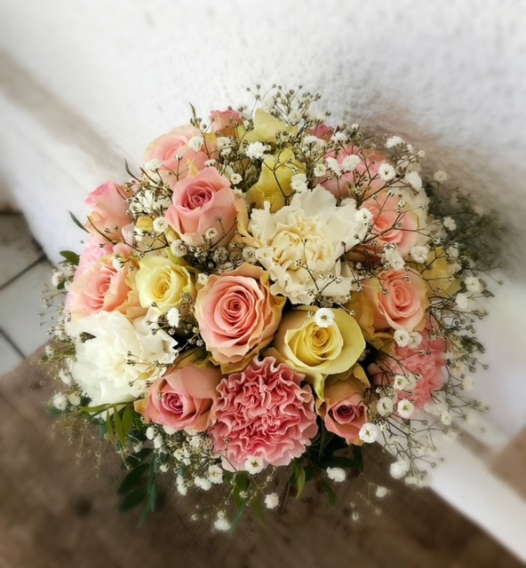 Bouquet de mariée champêtre
